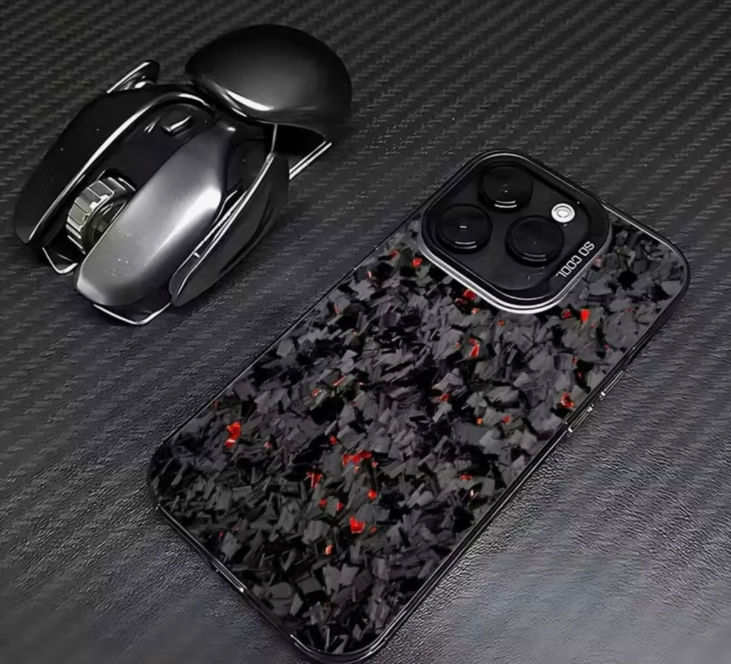 Etui na telefon z włókna węglowego