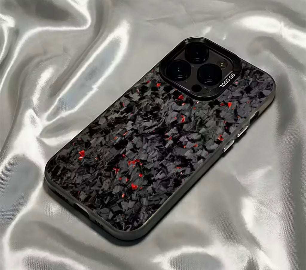 Etui na telefon z włókna węglowego